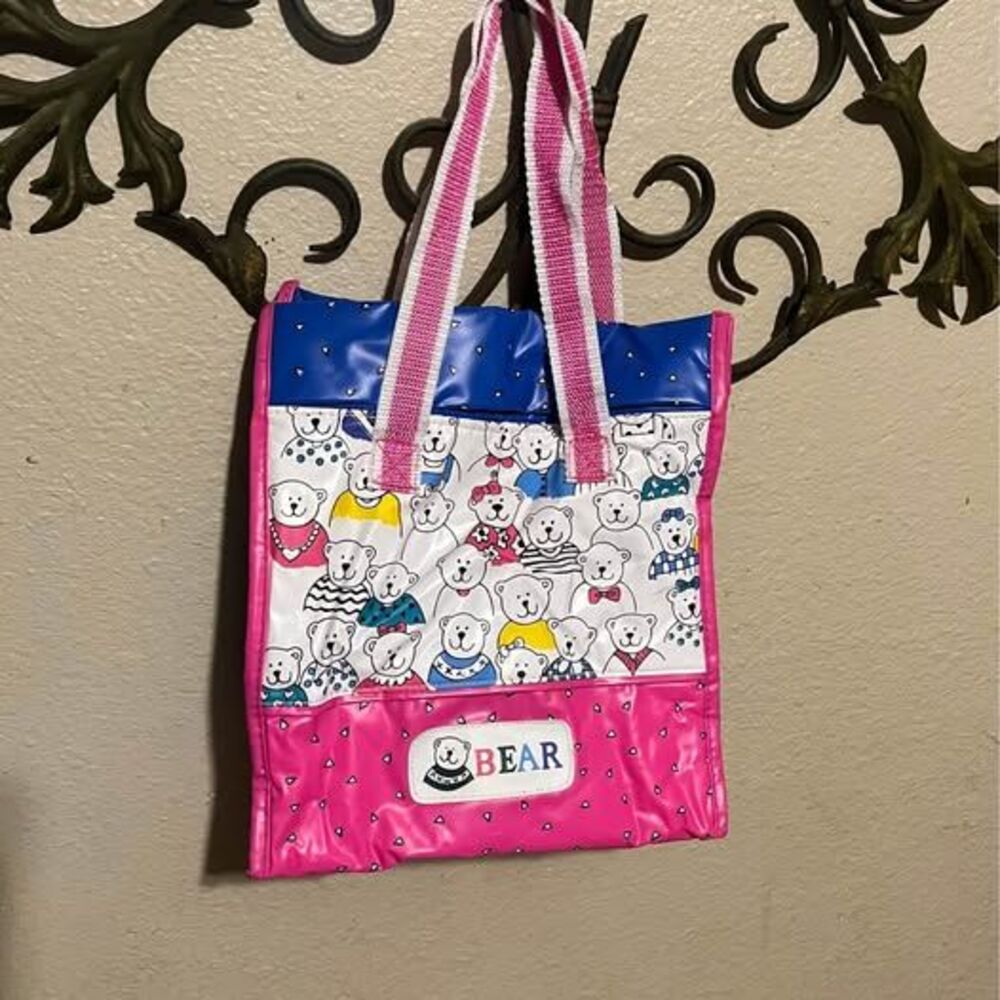 vintage Gerber "Bear Necessities" insulated tote or diaper bag